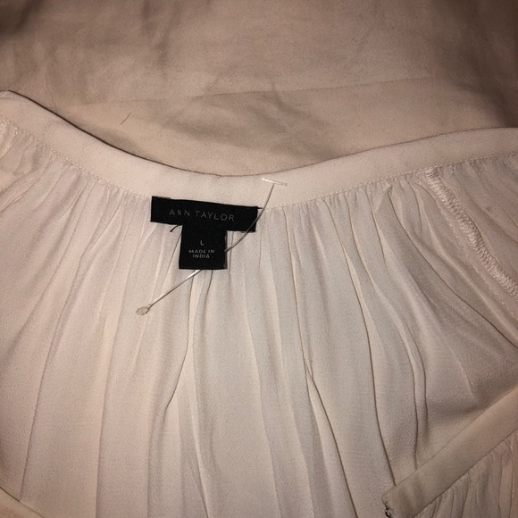 Ann Taylor Embroidered Blouse - Picture 2 of 3